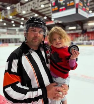 Referee Bryce Sebastian's final SJHL skate brings career full circle