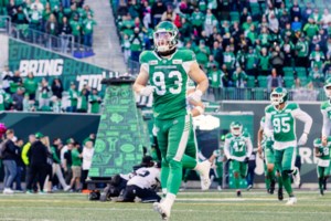 Saskatchewan Roughriders’ Benoit Marion sees passion, potential for CFL football in Quebec City