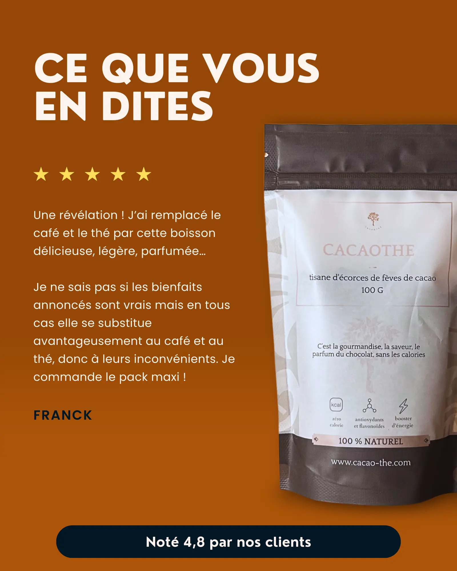 Rituel gourmand autour de Cacaothé