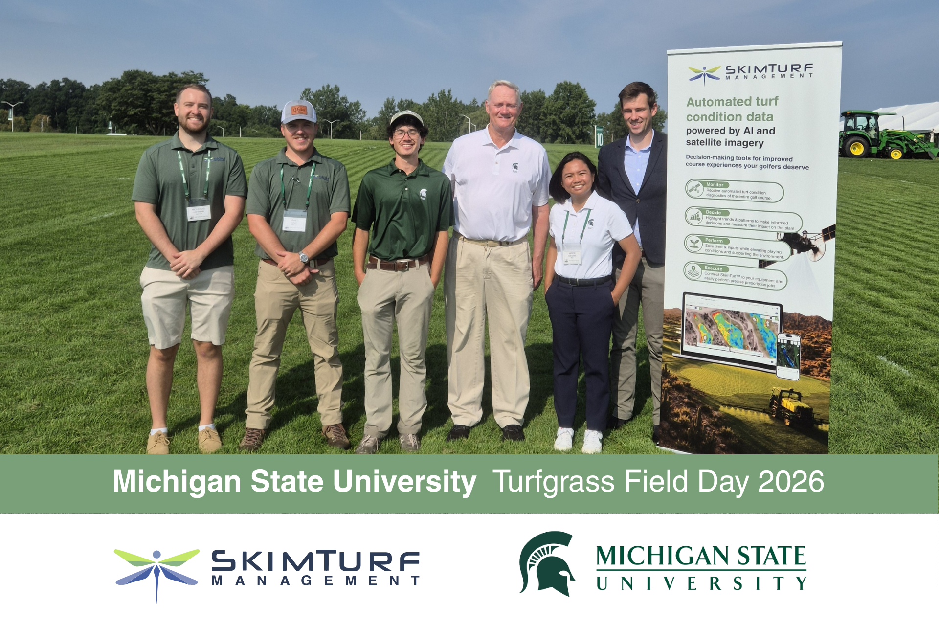 SkimTurf at the Michigan State University Turfgrass Field Day