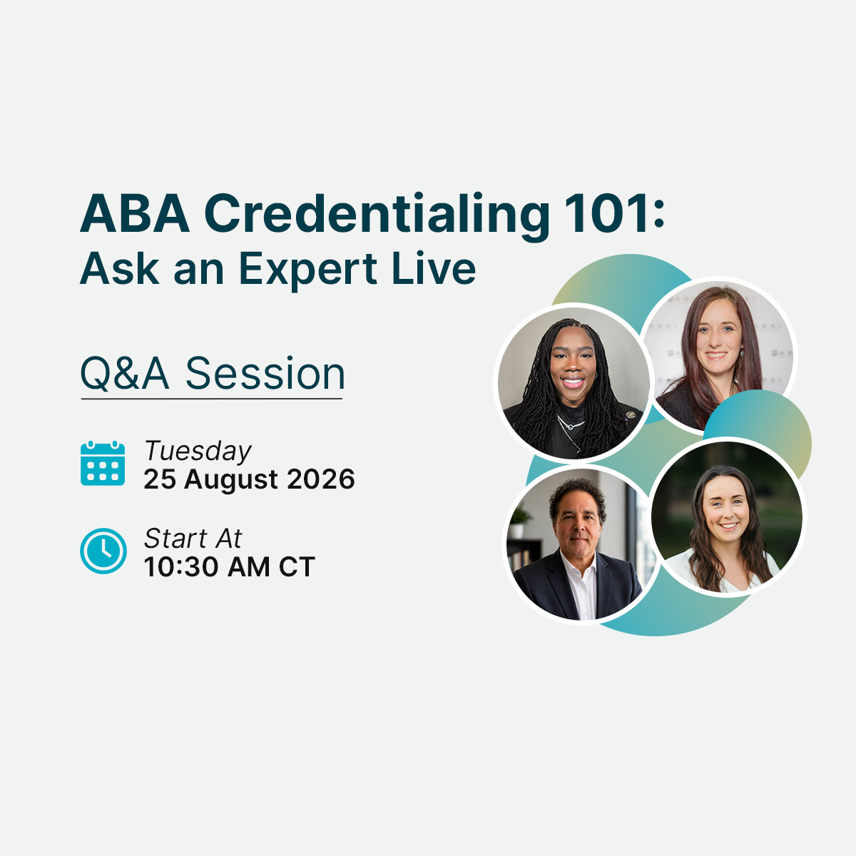 ABA Credentialing 101: Ask an Expert Live
