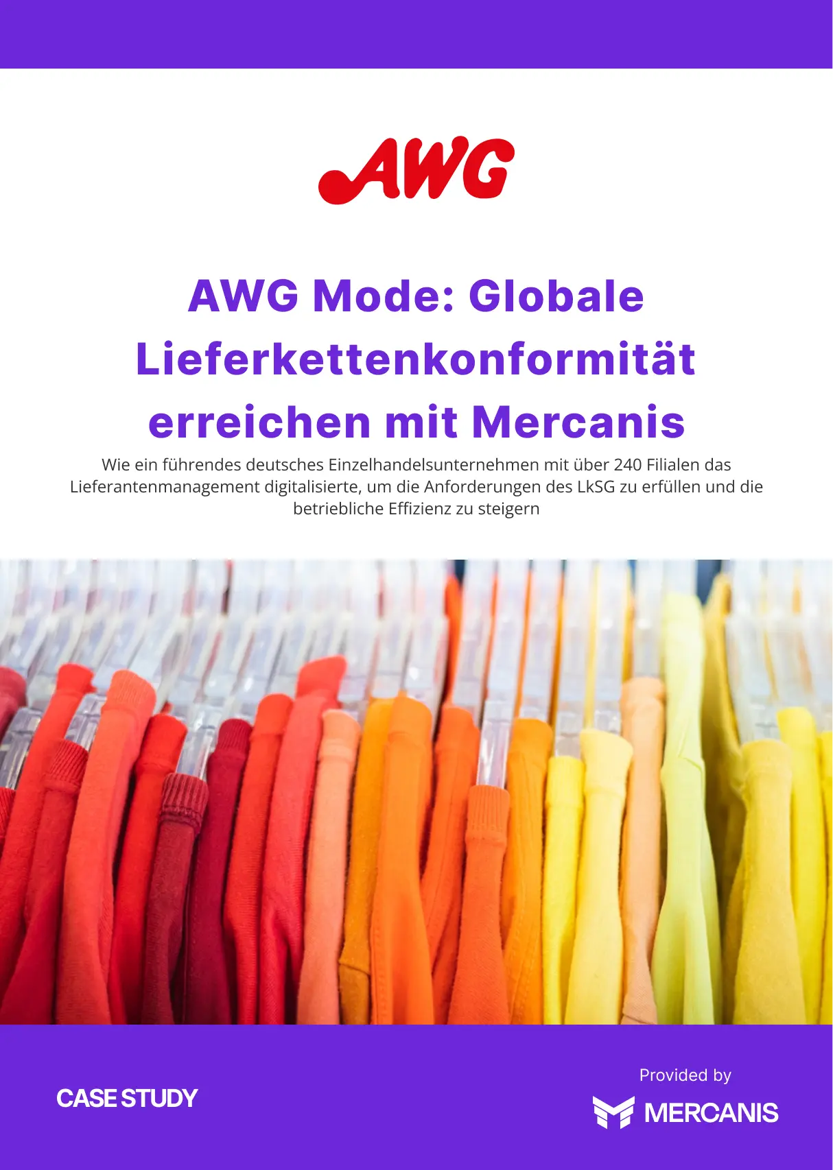 AWG Mode: Globale Lieferkettenkonformität erreichen mit Mercanis
