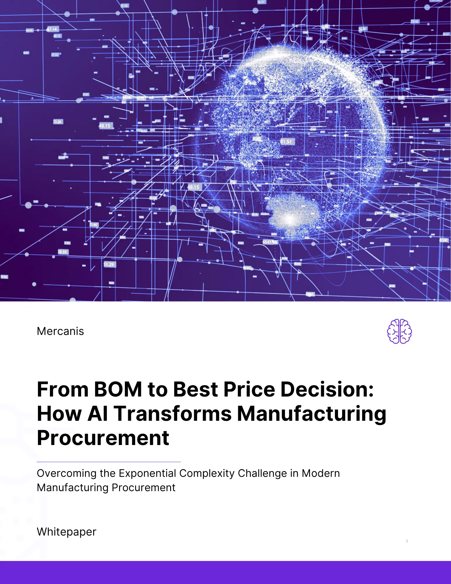 From BOM to Best Price Decision: How AI Transforms Manufacturing Procurement