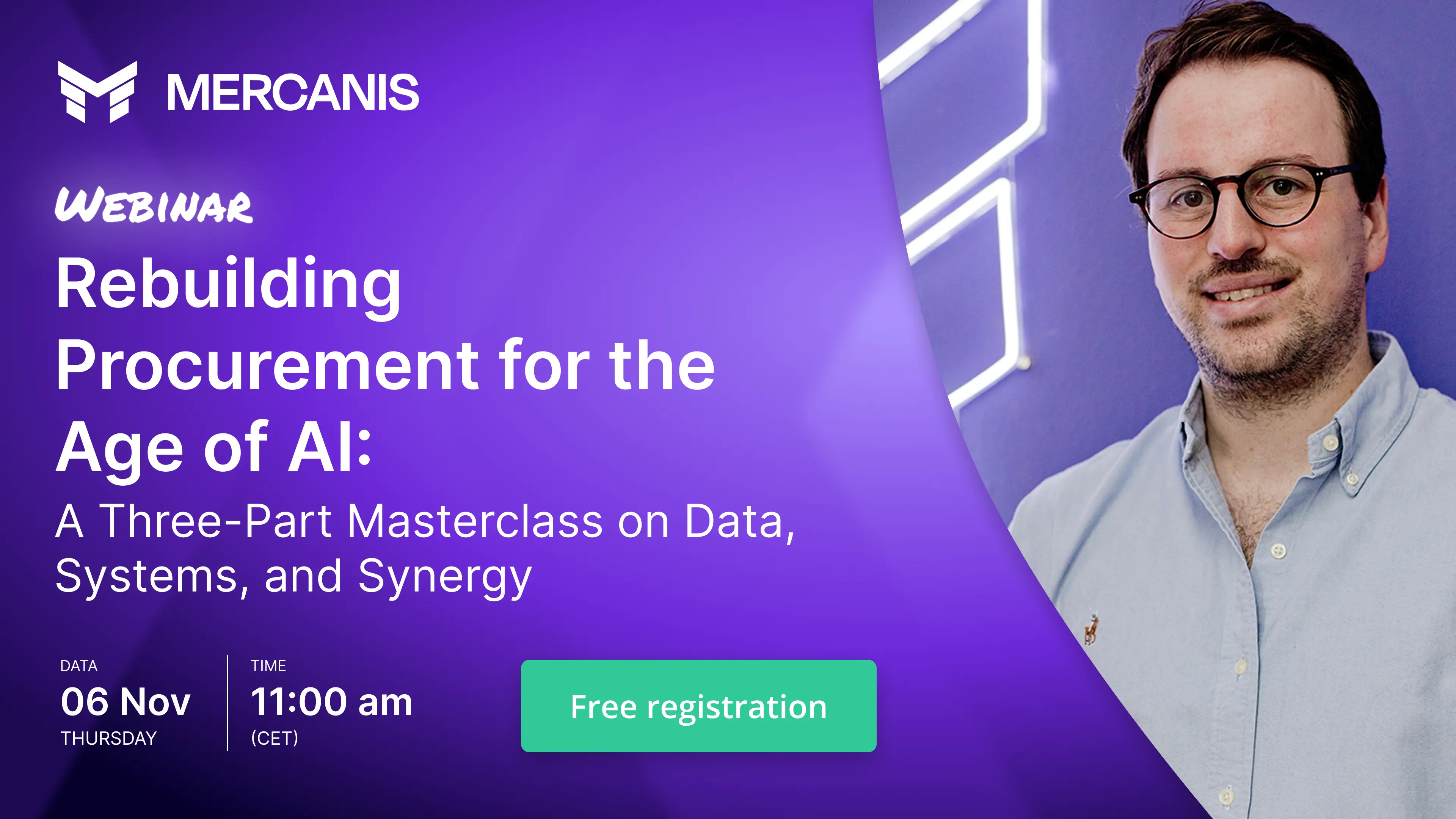 Rebuilding Procurement for the Age of AI: A Three-Part Masterclass on Data, Systems, and Synergy