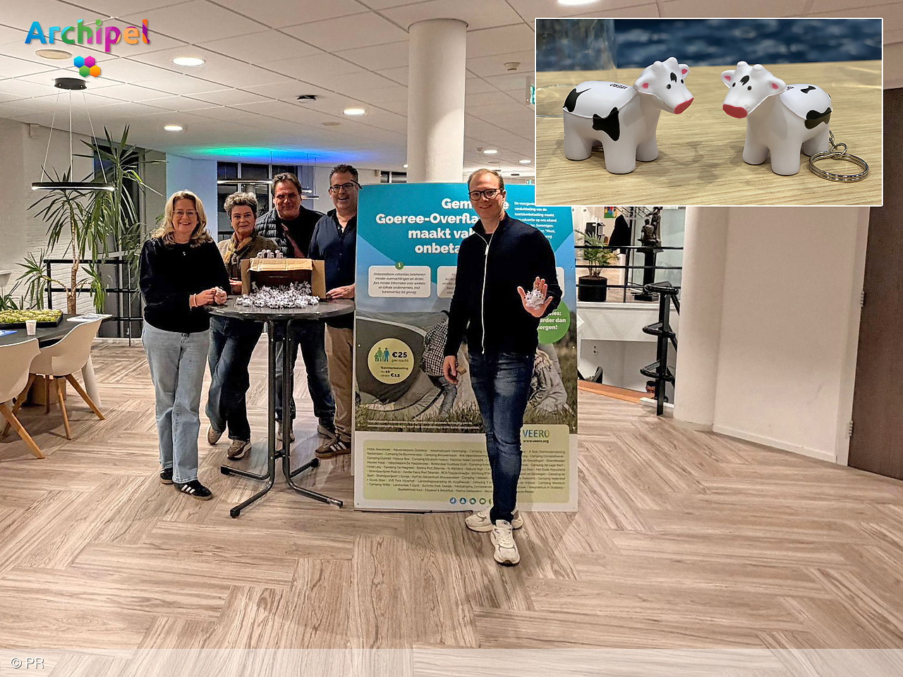 Verhoging toeristenbelasting: VEERO protesteert met sleutelhangers