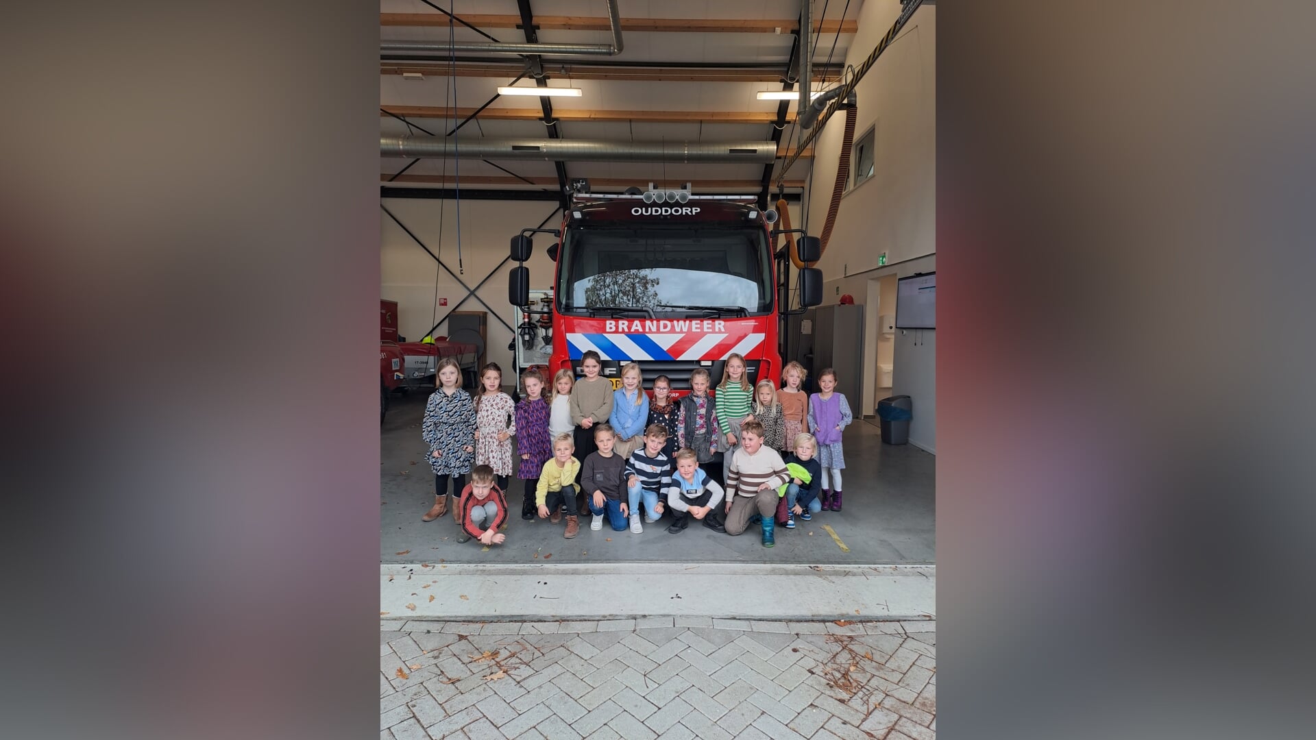 Leerzame middag voor groep 3a in brandweerkazerne Ouddorp