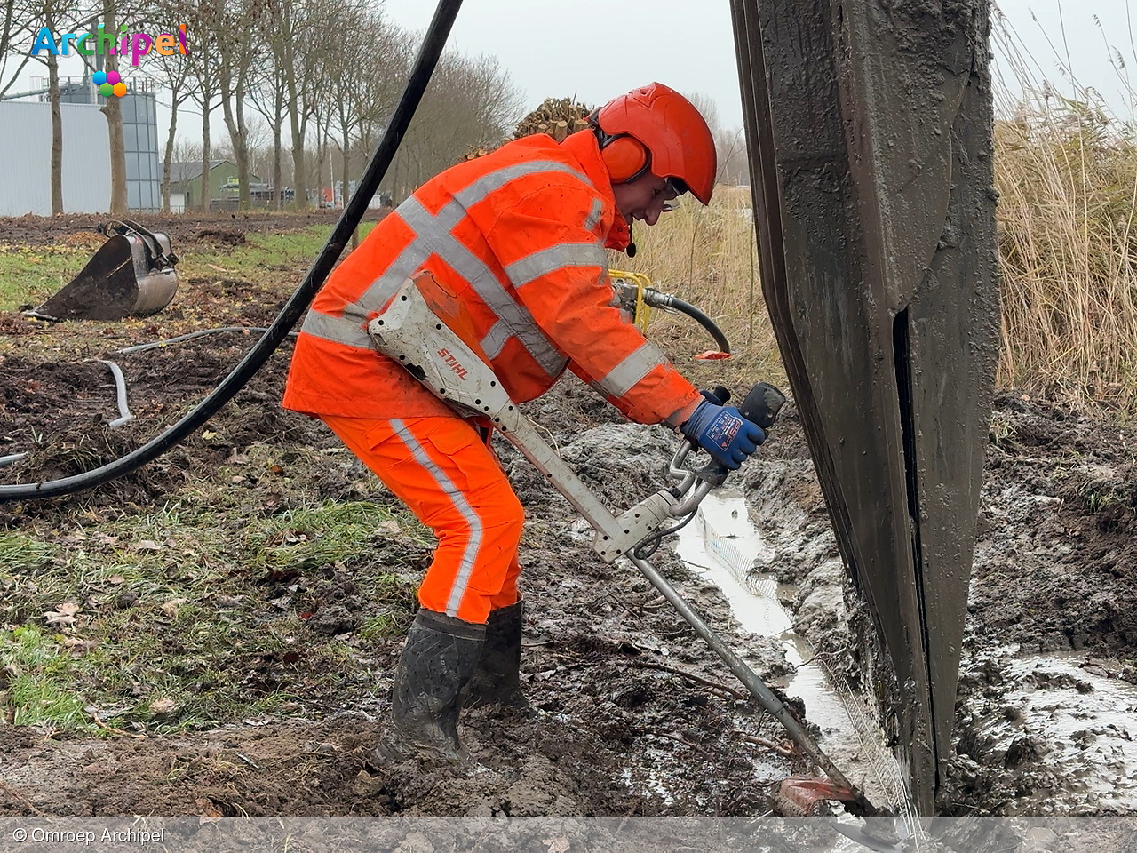 Gaas is nodig om het graven van bevers een halt toe te roepen