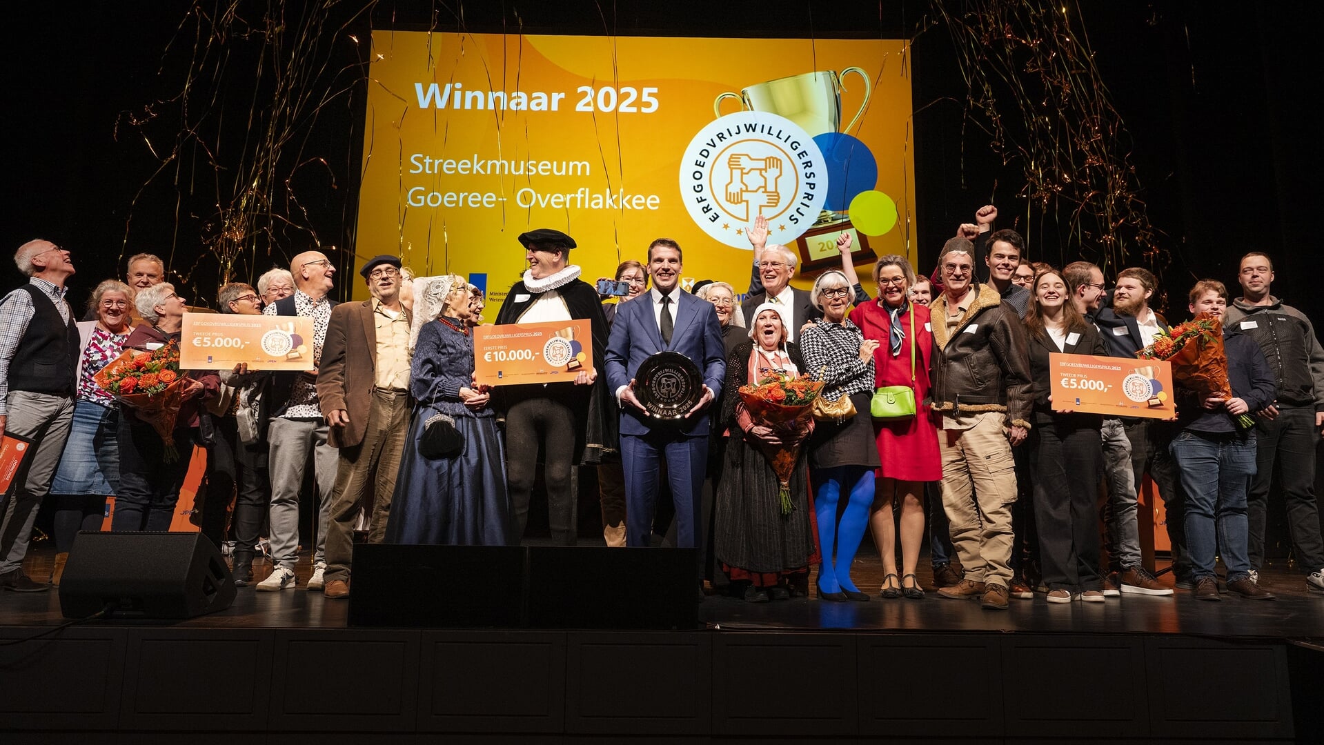Toneelgroep Streekmuseum wint de Erfgoedvrijwilligersprijs 2025
