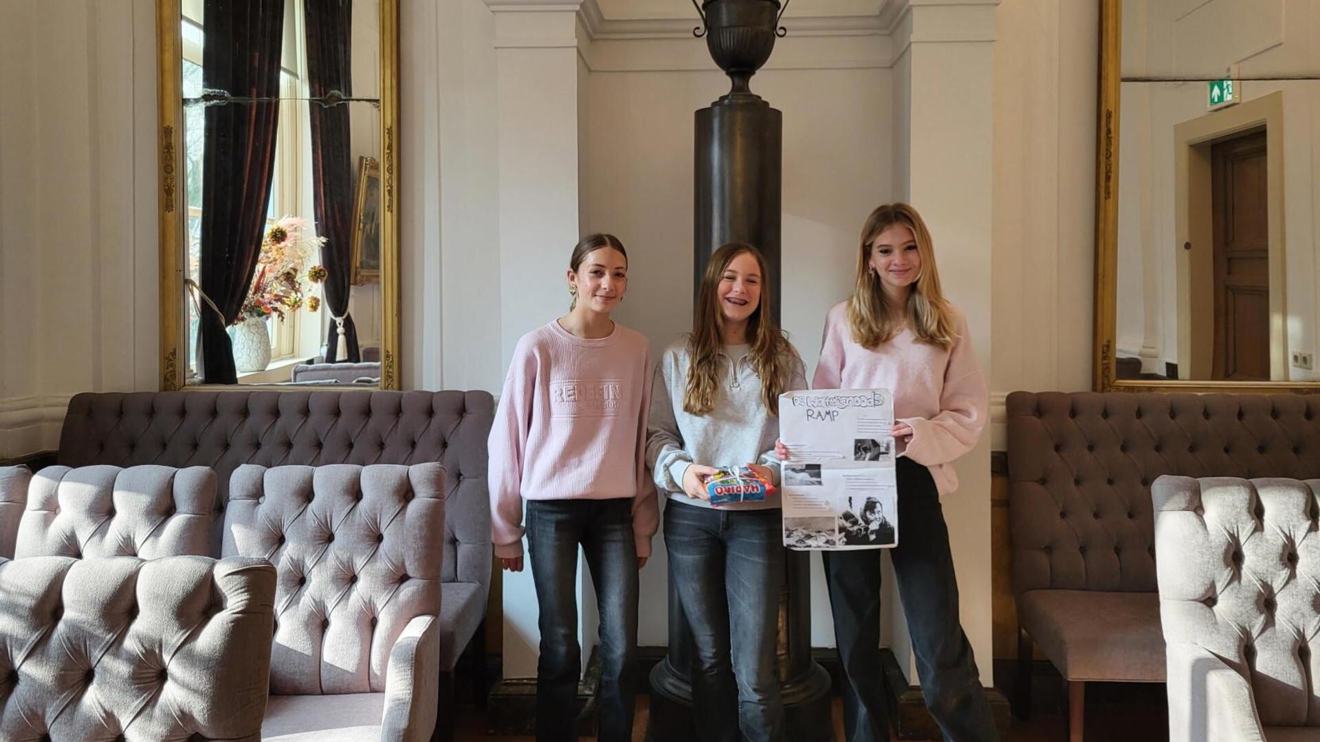 Leerlingen Up2Havo presenteren werkstukken over Watersnoodramp