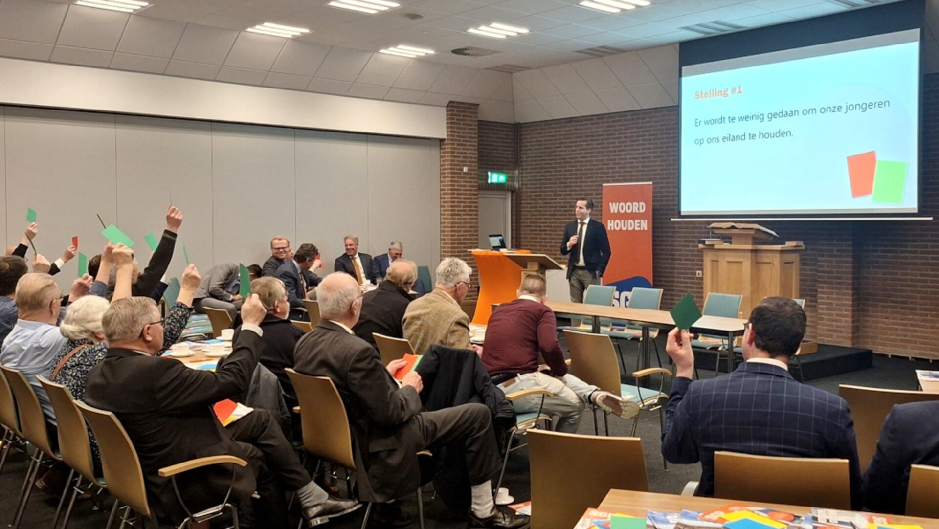 Woord houden en zondagsrust centraal tijdens interactieve verkiezingsbijeenkomst SGP