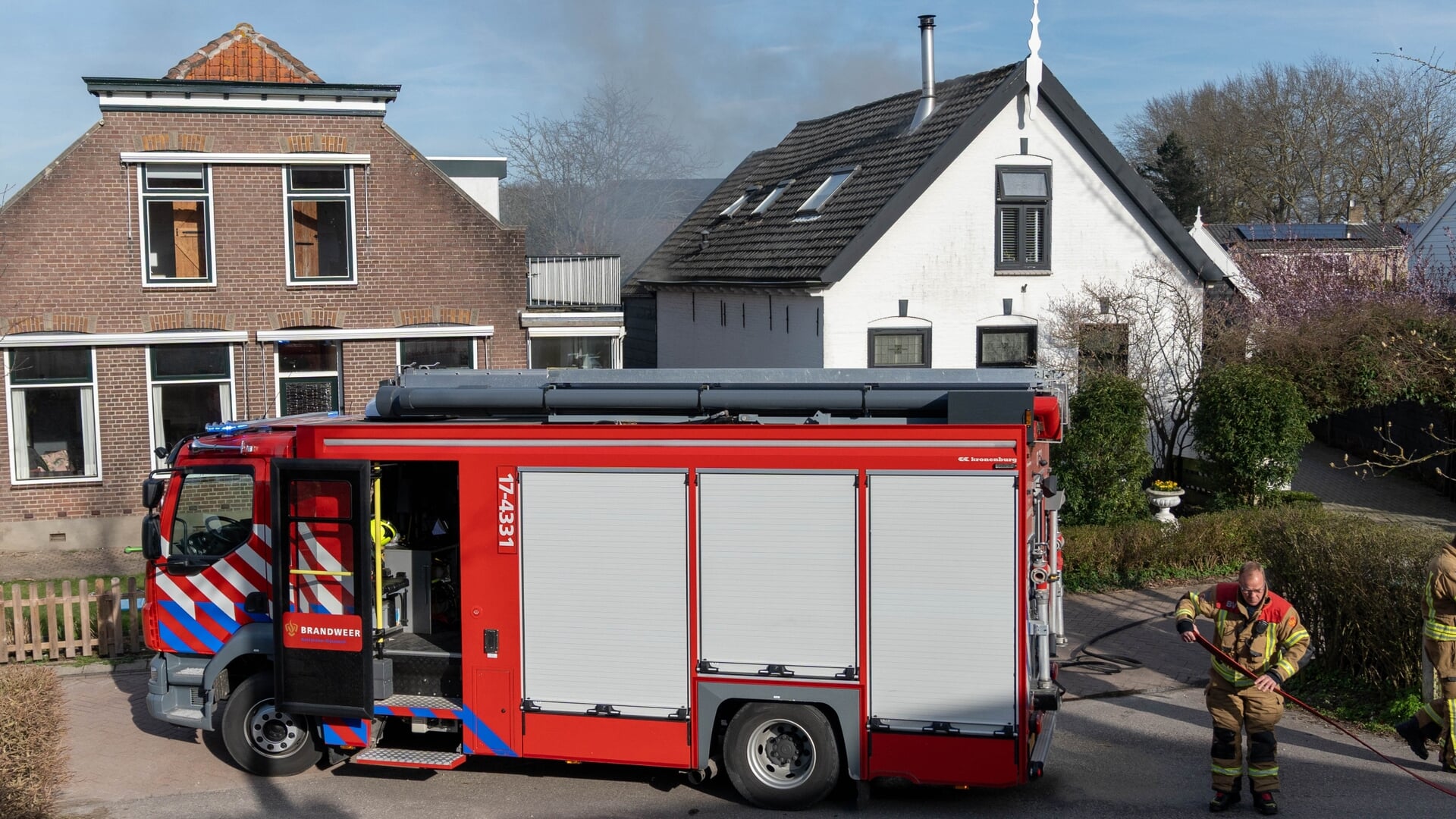 Wasdroger vat vlam in woning in Dirksland