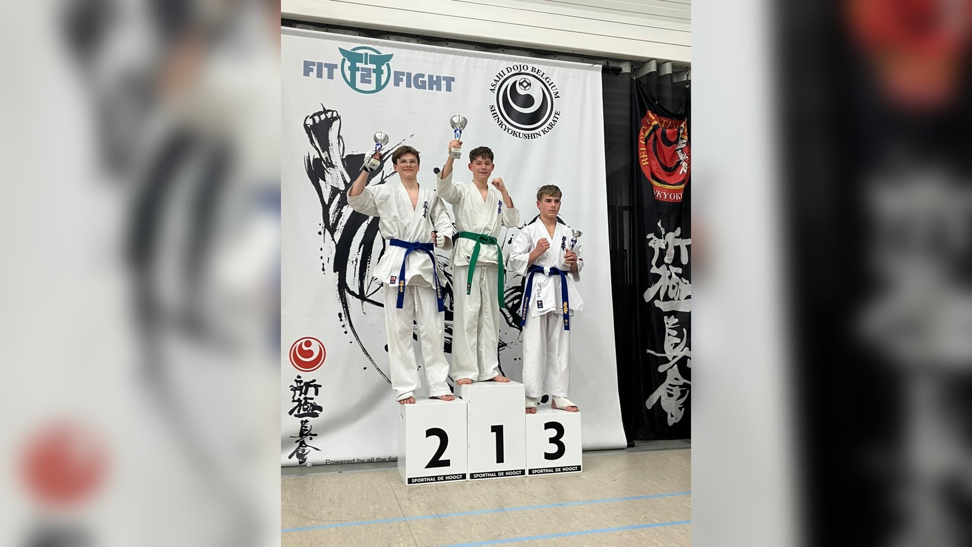 Budokai Senshi pakt drie titels op internationaal toernooi