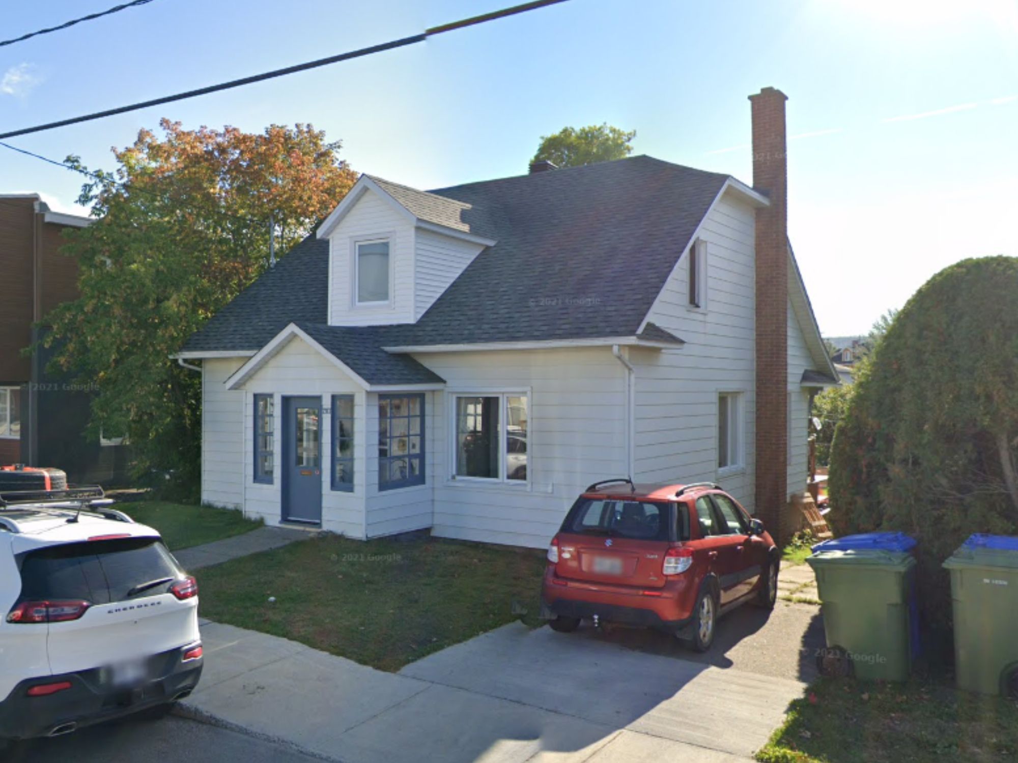 Maison de Rimouski où les travaux ont eu lieu