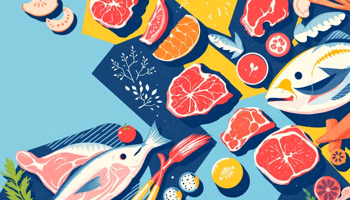 Viandes et poissons en promotion avec des aubaines exceptionnelles.