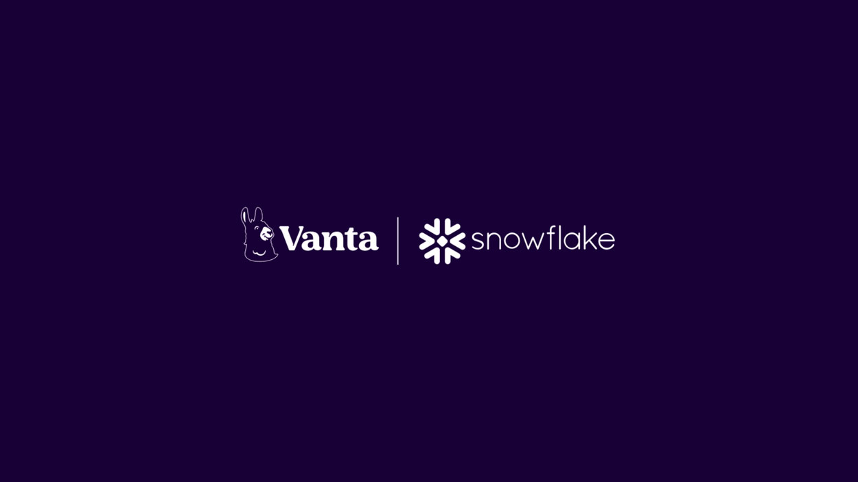 Vanta x Snowflake Partnership Video