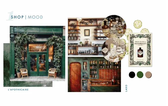 Grand Gin Hotel de Hendrick's : direction artistique et ambiance