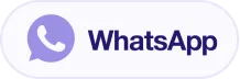 WhatsApp logo icon with a speech bubble containing a phone symbol next to the text 'WhatsApp' in bold, on a rounded white background.