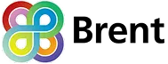 Colorful abstract logo with four interconnected loops in red, blue, purple, and green surrounding a central blue circle and a small white dot inside each loop.