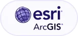 esri ArcGIS logo with a purple globe icon to the left of the text.