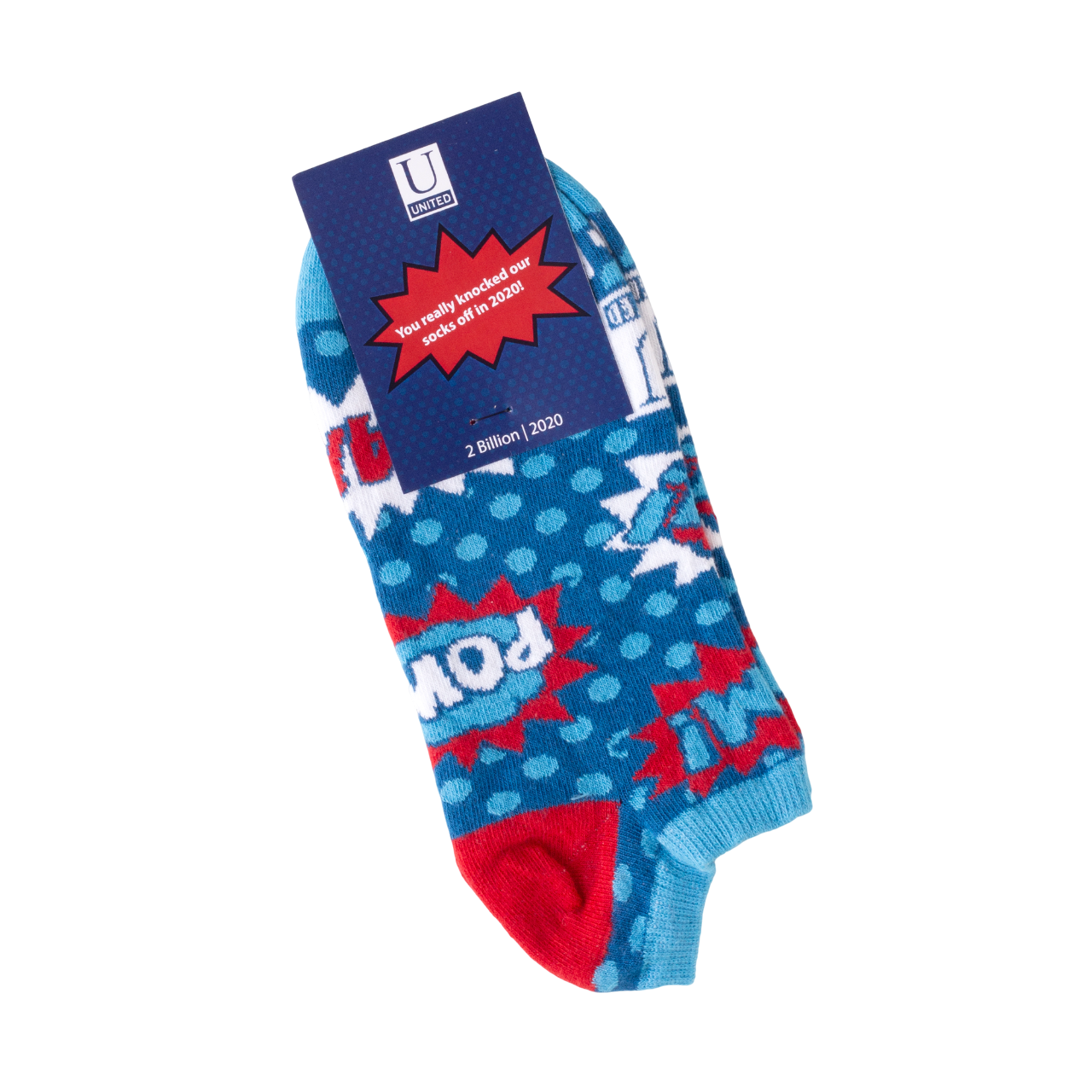 Custom socks with header card