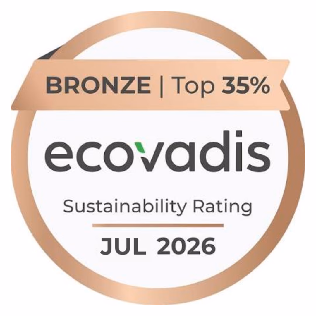 EcoVadis Sustainability Rating Badge