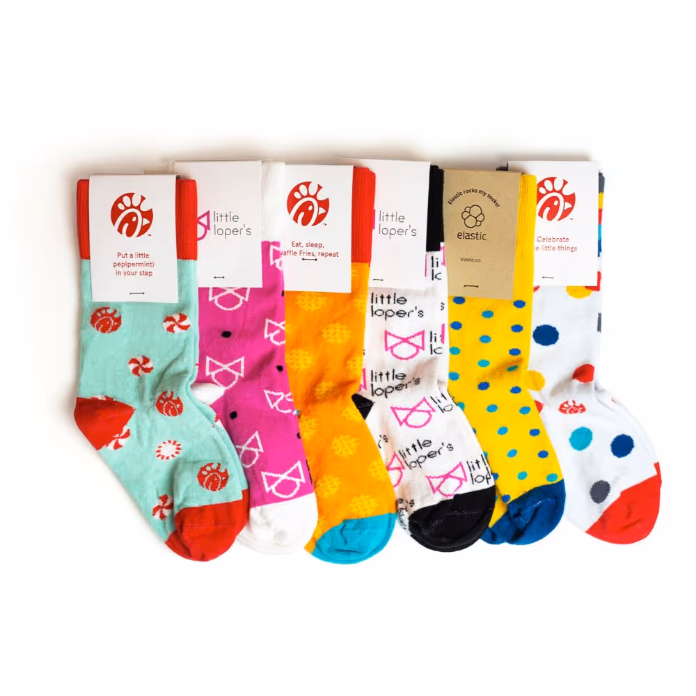 Custom Kids Socks thumbnail 2