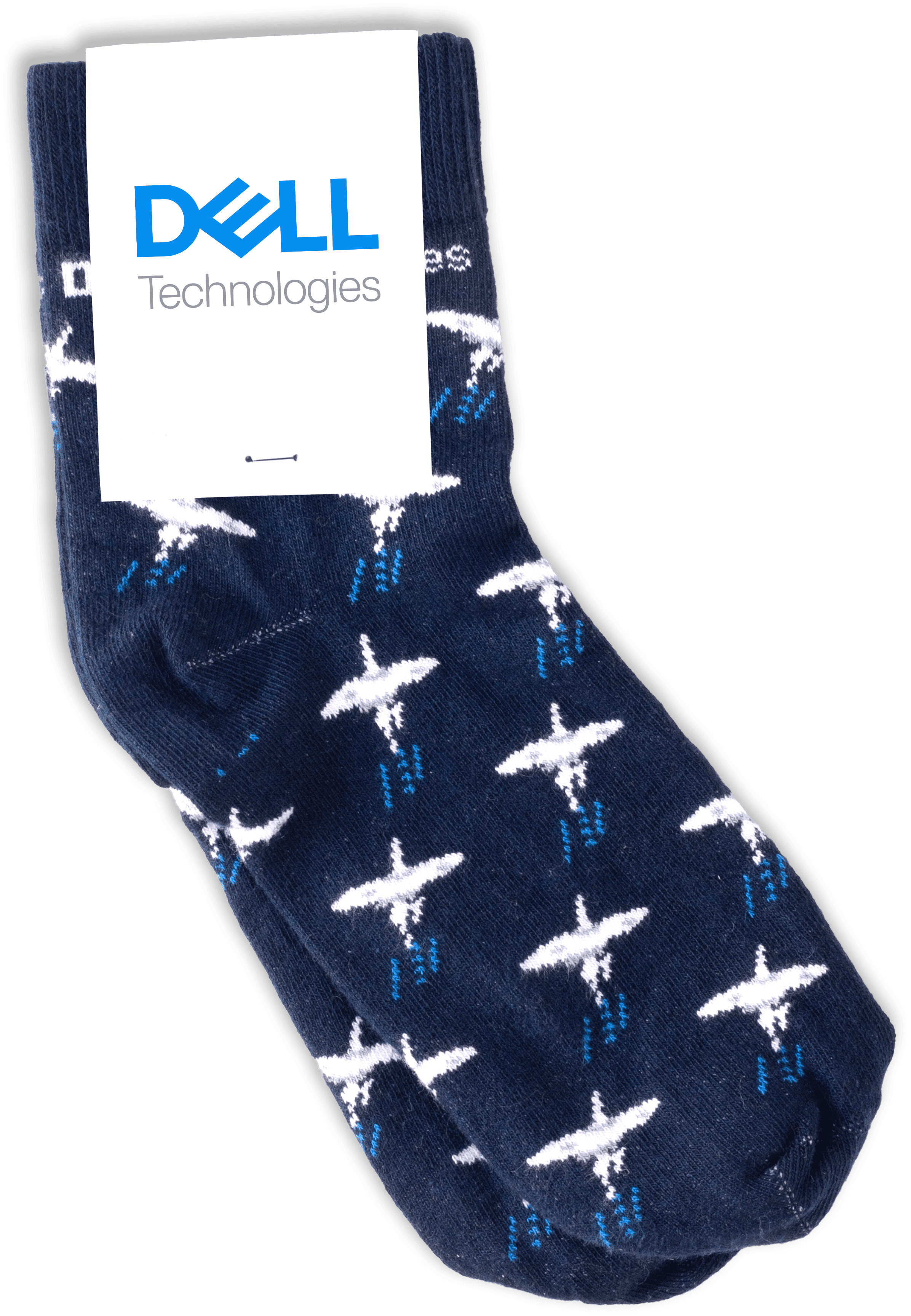 Sock with optional header card
