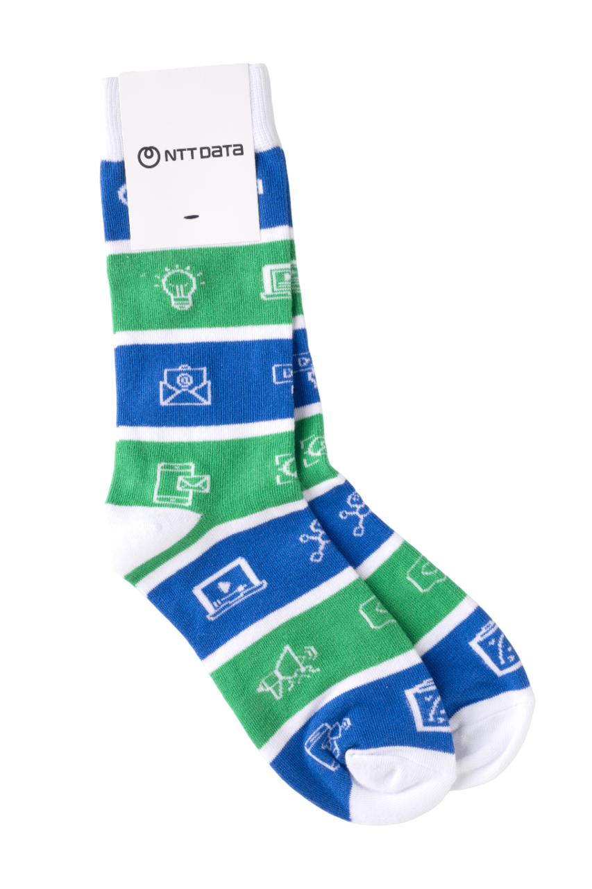 Sock with optional header card