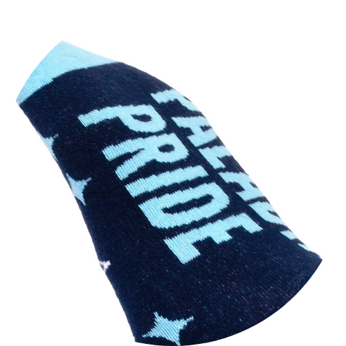 Compression knitting in footbed