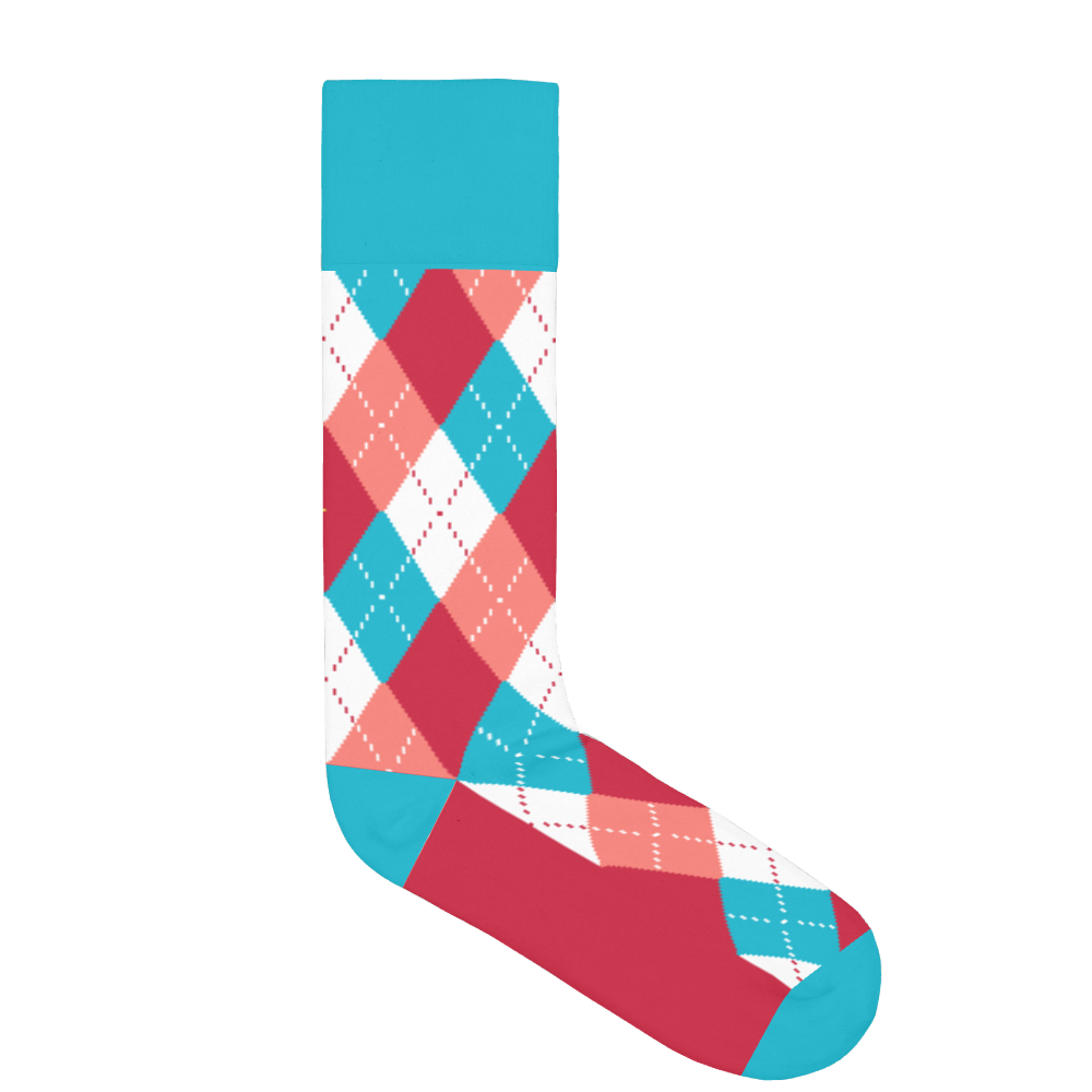 Custom Argyle Socks main image