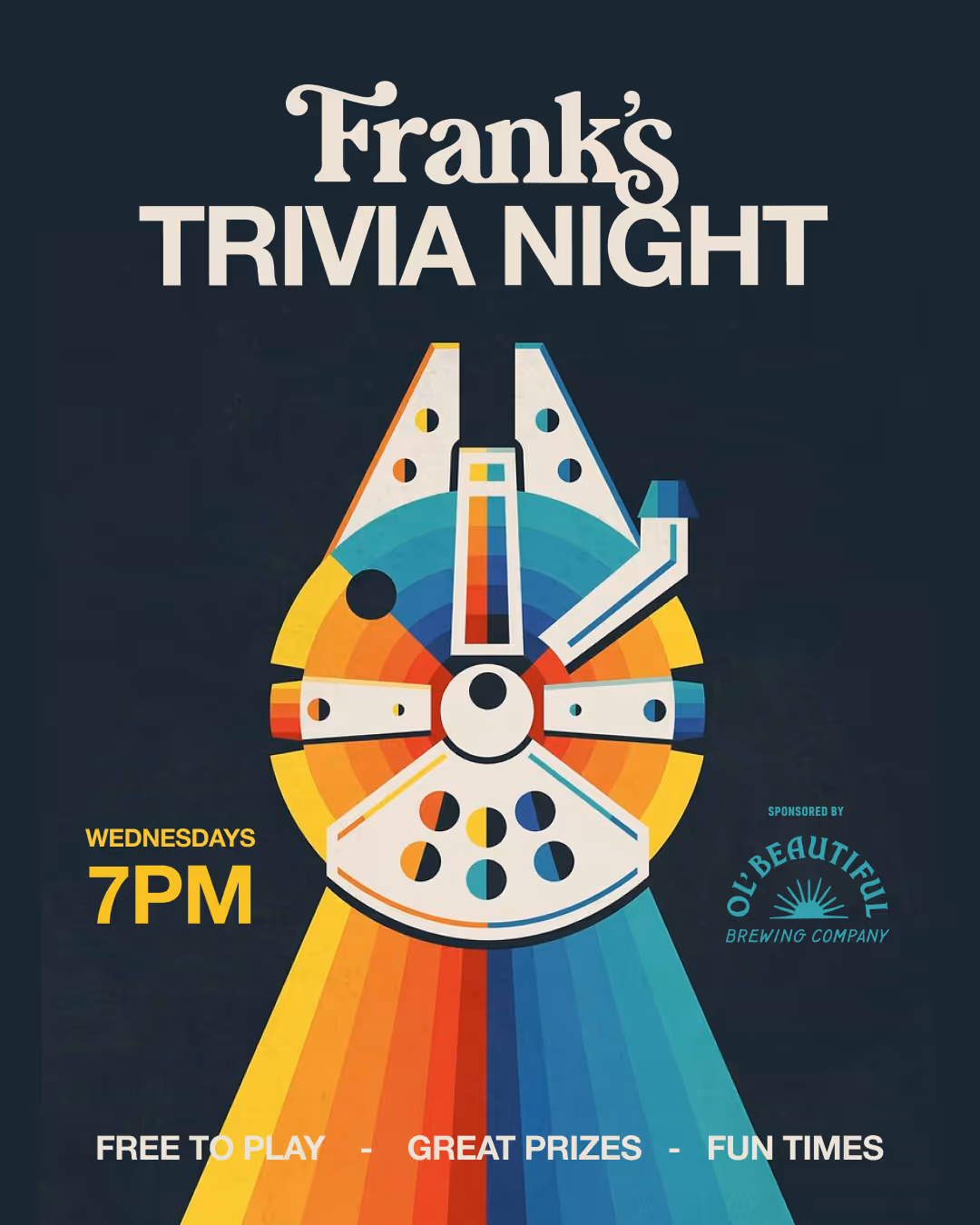 Trivia night at Franks!