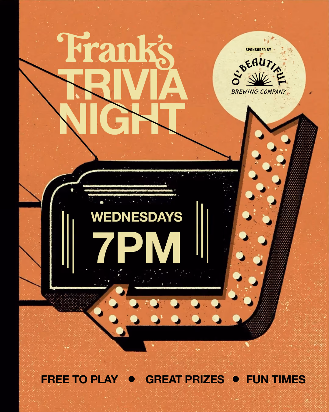 Trivia night at Franks!
