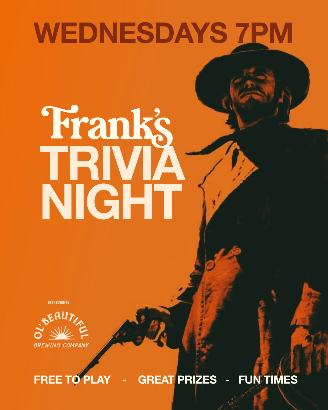 Trivia night at Franks!