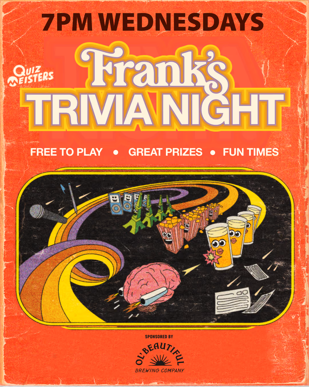 Trivia night at Franks!