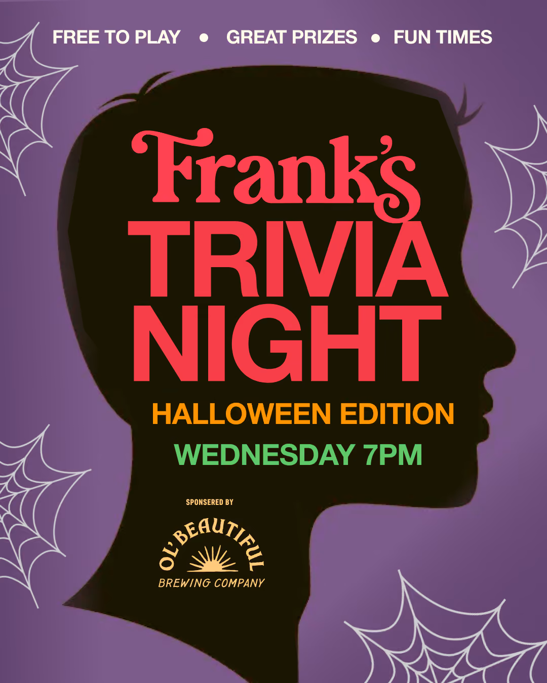 Trivia night at Franks!