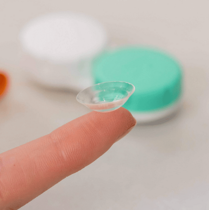 Scleral contact lens for keratoconus vision correction