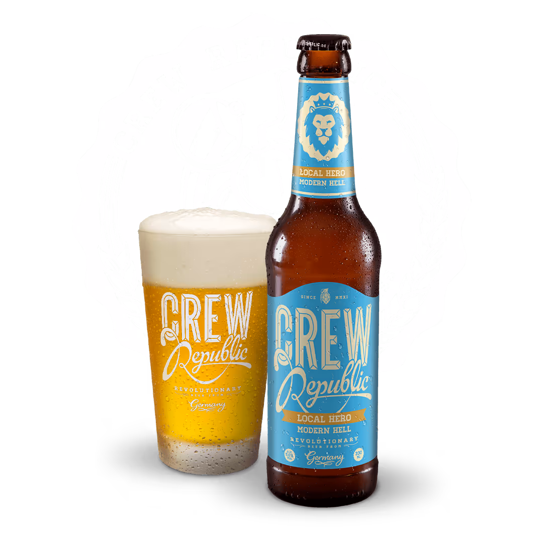 Das Local Hero Bier der Crew Republic