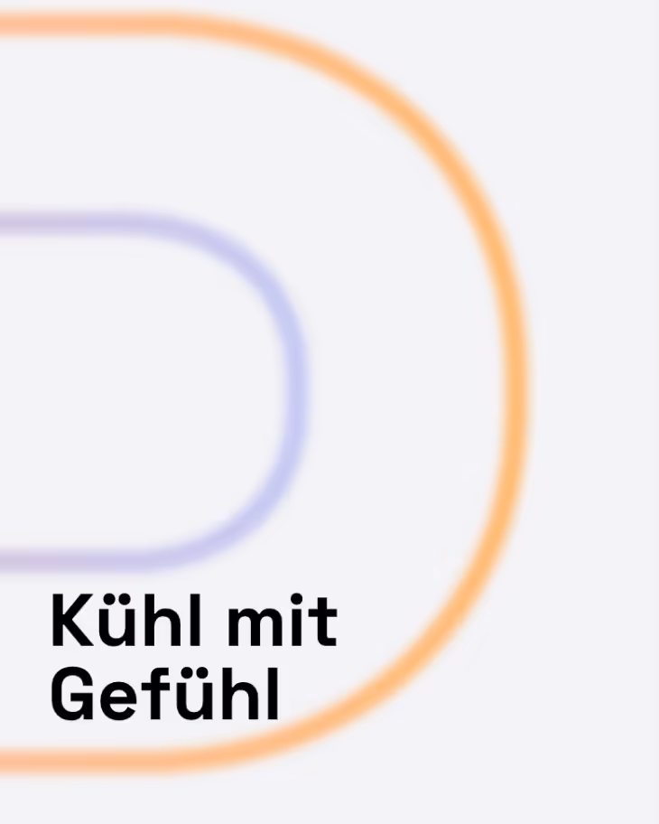 Social Media Post von Eckert & Partner mit dem Schriftzug "Kühl mit Gefühl"