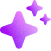 a purple sparkle icon