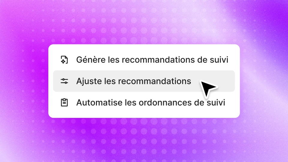 interface of copilote follow