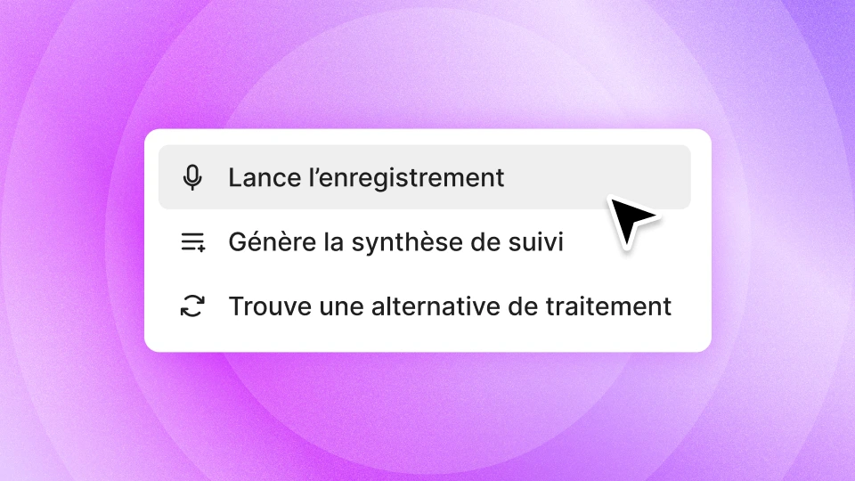 interface of copilote audio