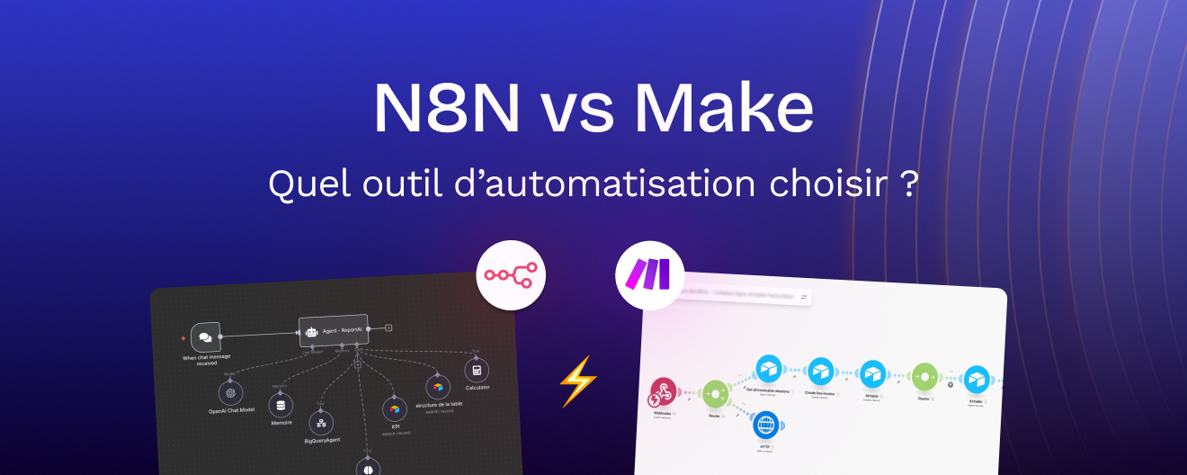 outil d'automatisation n8n et Make