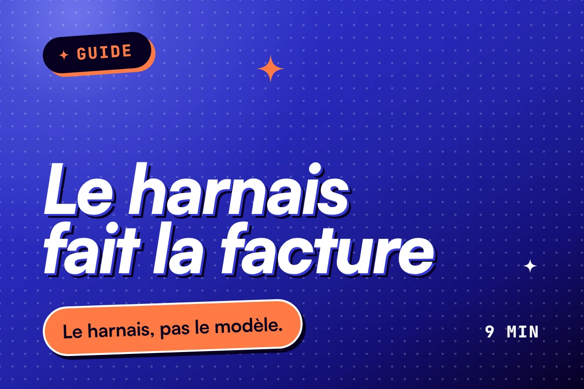 Harnais agentique, levier de coût des agents IA : Le harnais, pas le modèle