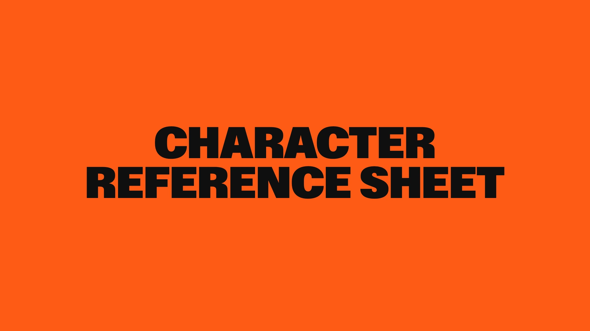 How to Make a Character Reference Sheet with AI