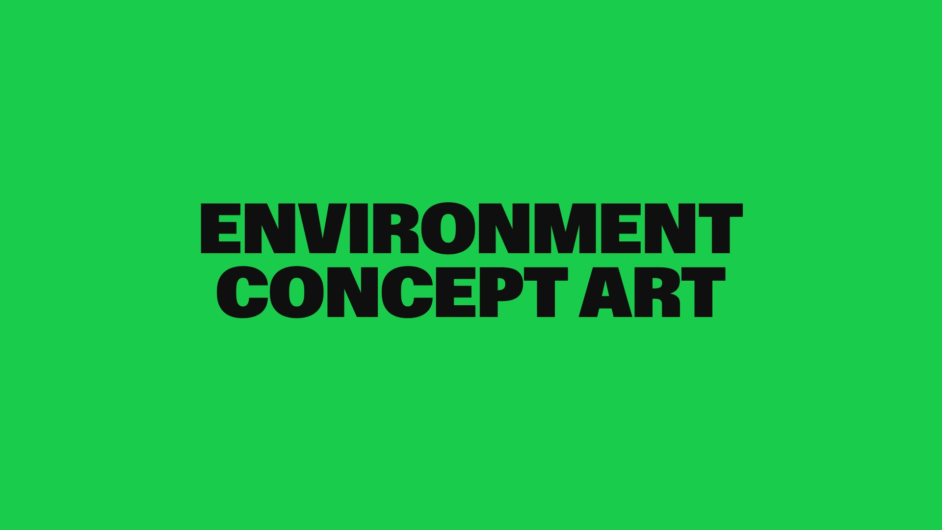 Environment Concept Art: Build a World for Your Character