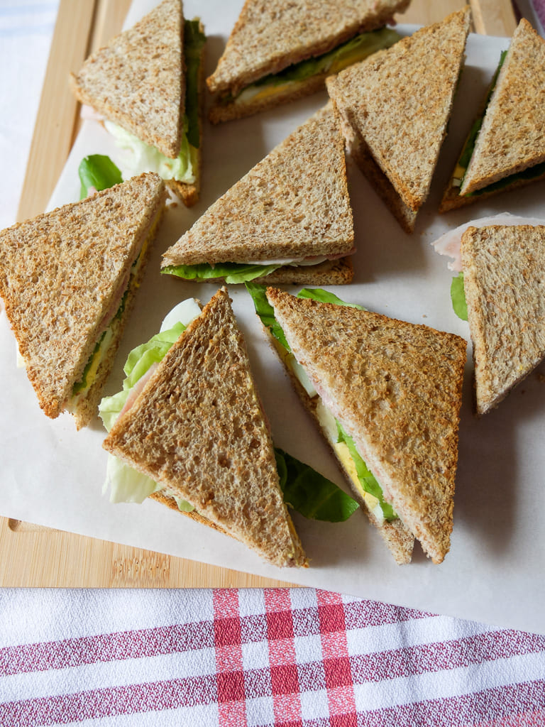 sandwich pour plateau repas et buffet responsables