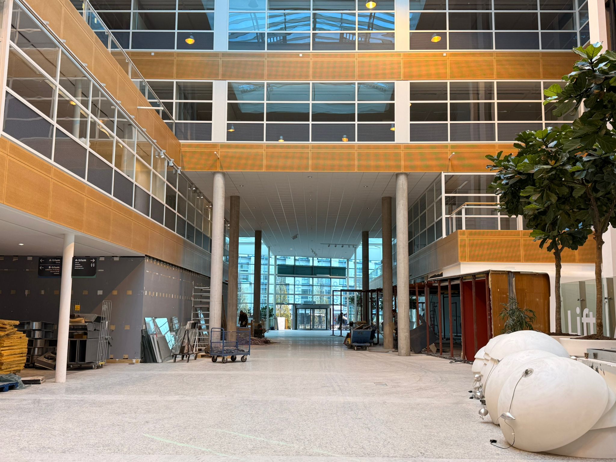 Progress at d.Hub (Capellalaan 65)