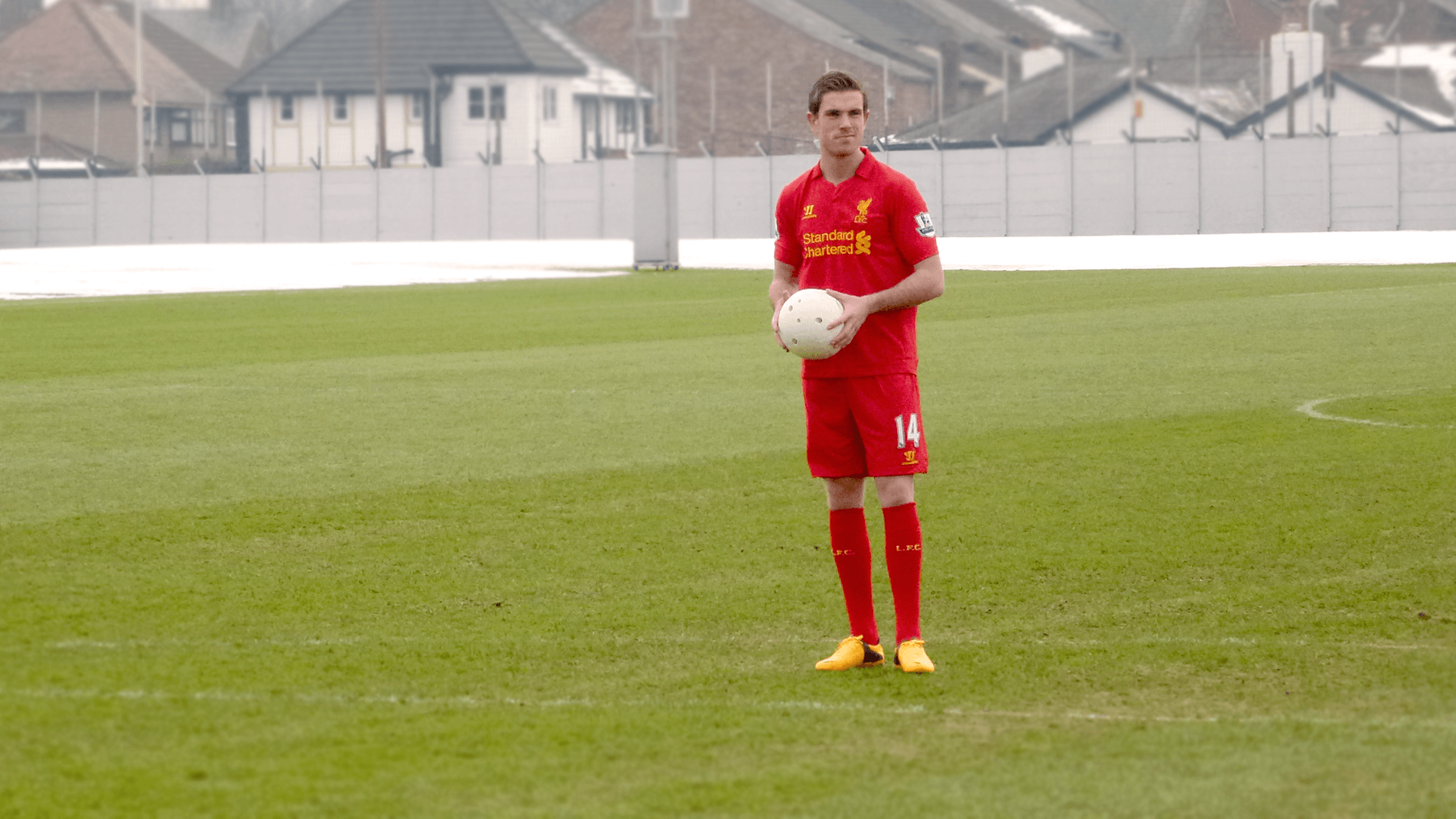 Testing with Liverpool FC strikers