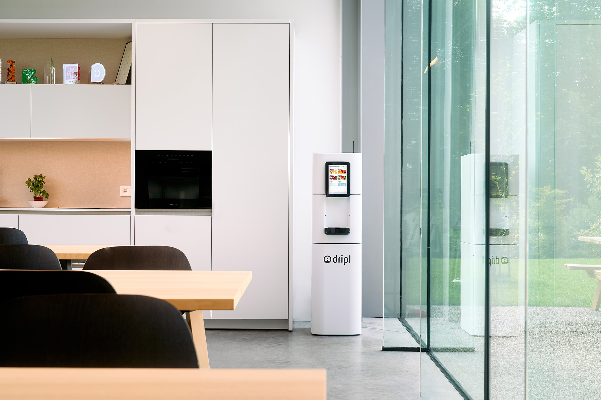 Dripl Refill Point in kitchen