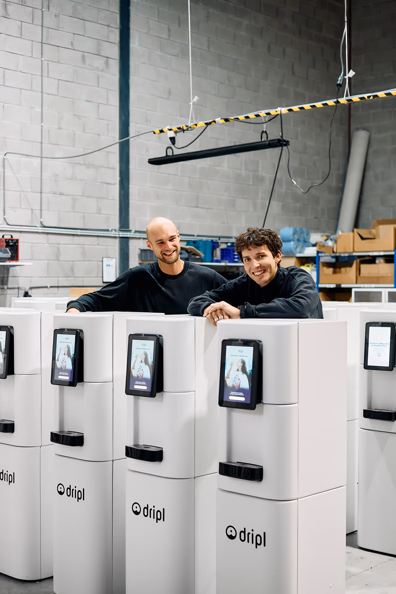 Colin et Lukas, fondateurs de Dripl